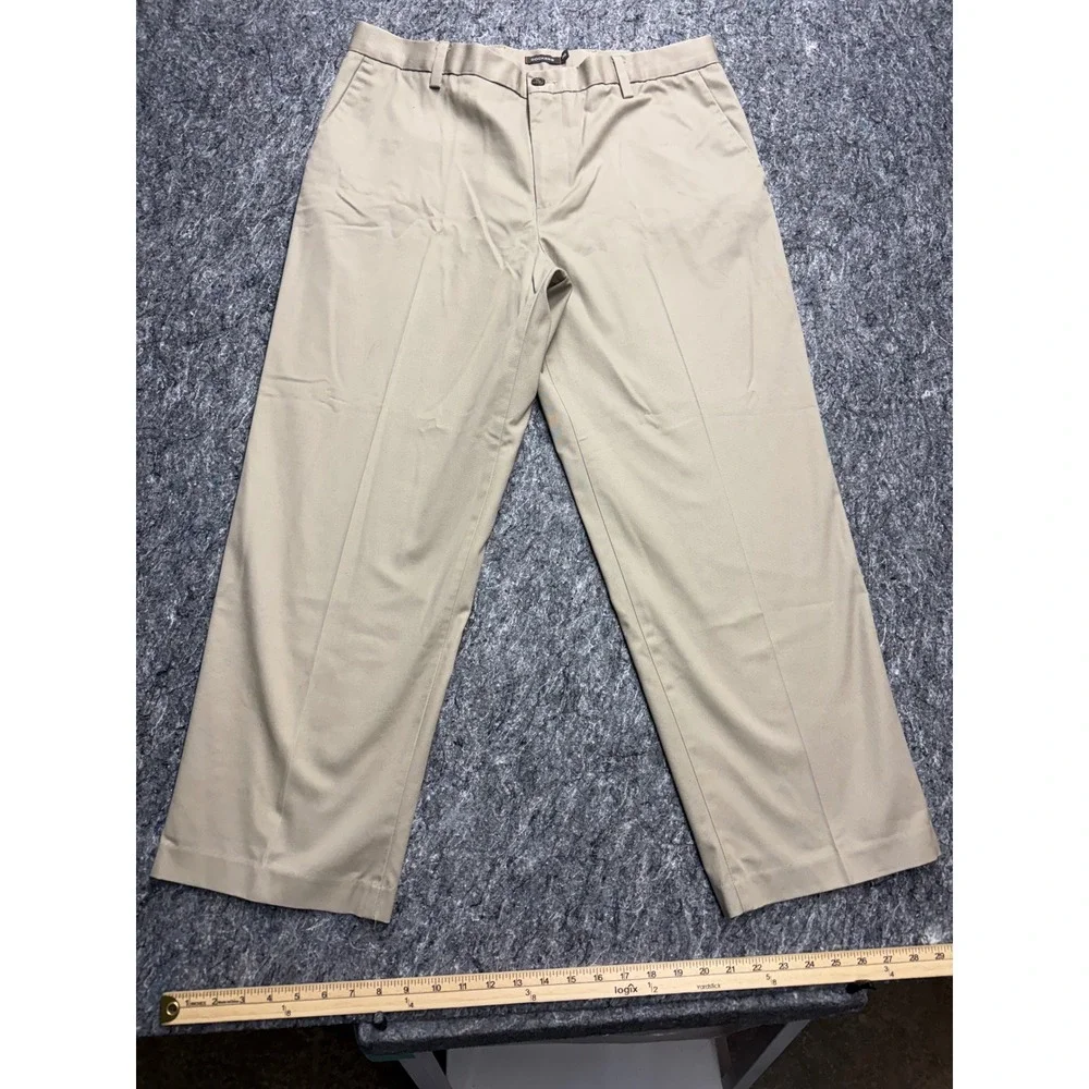 Dockers D3 Classic Fit Khaki Chinos Mens 38x29 Tan Stretch Cotton Pants